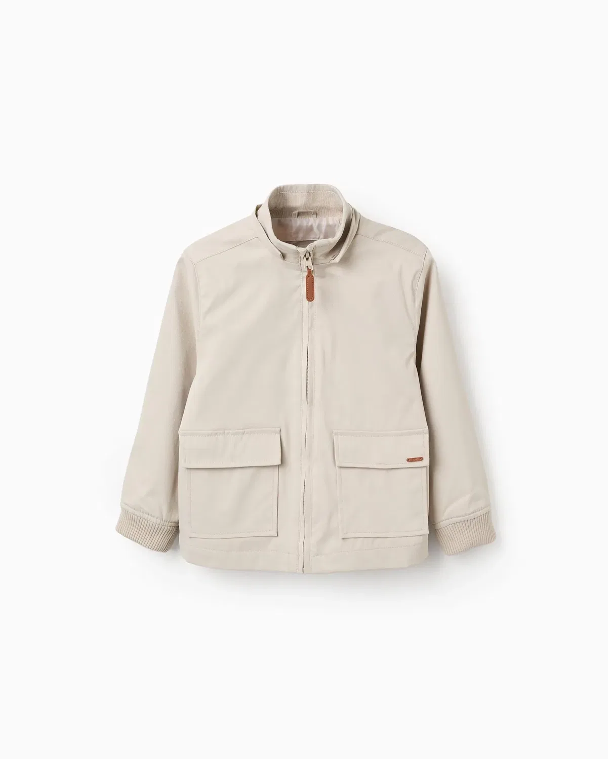 Детская куртка для мальчиков с капюшоном Zippy, Beige — фото 3