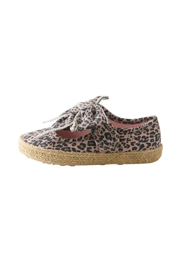 Эспадрильи с бантом, Animal Print, Regular fit - bow espadrille shoes, Next, Animal
