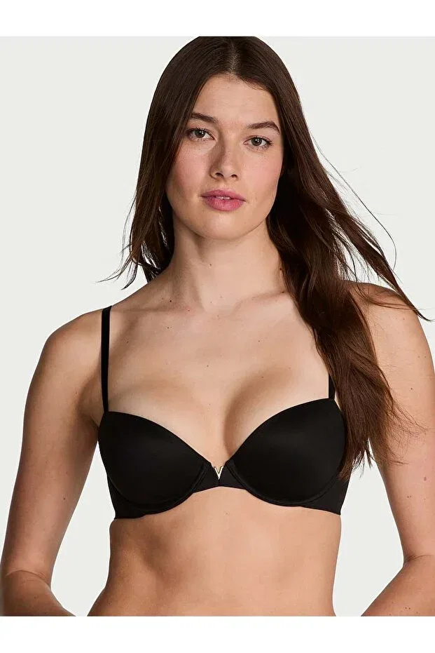 Женский бюстгальтер с пуш-ап Victoria'S Secret, Black