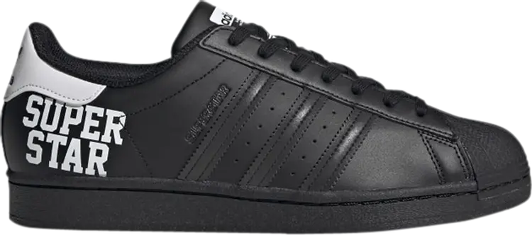 

Кроссовки Adidas Superstar 'Varsity Pack - Core Black', черный