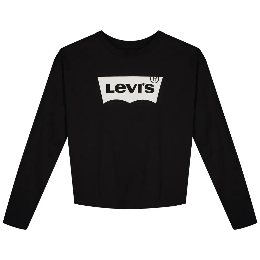 Футболка с длинным рукавом Light Bright Meet & Greet Levi´s, черный