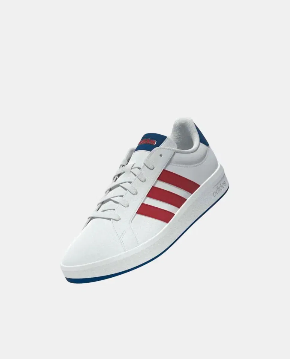 Детские кроссовки для мальчиков Grand Court 3.0 J adidas, Blanco — фото 3