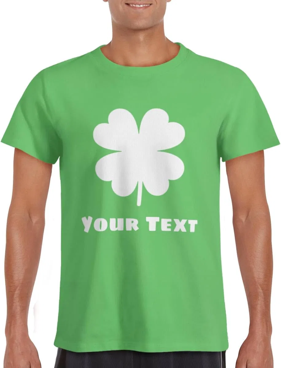 Футболка с принтом Custom St Patrick's Day, Green — фото 2