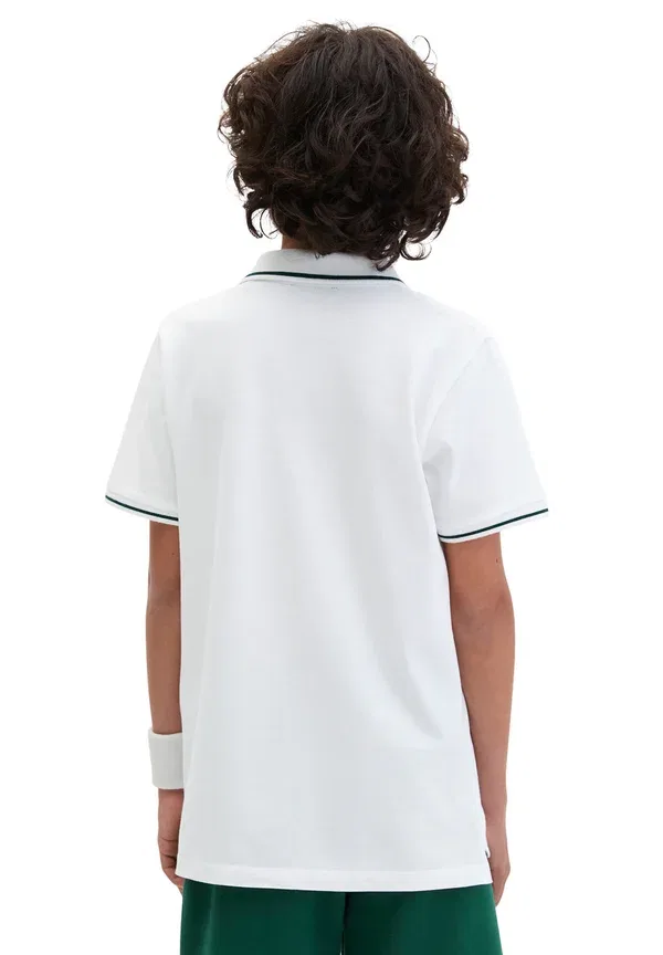 Футболка поло хлопок Pique, White Marc O'Polo, белый