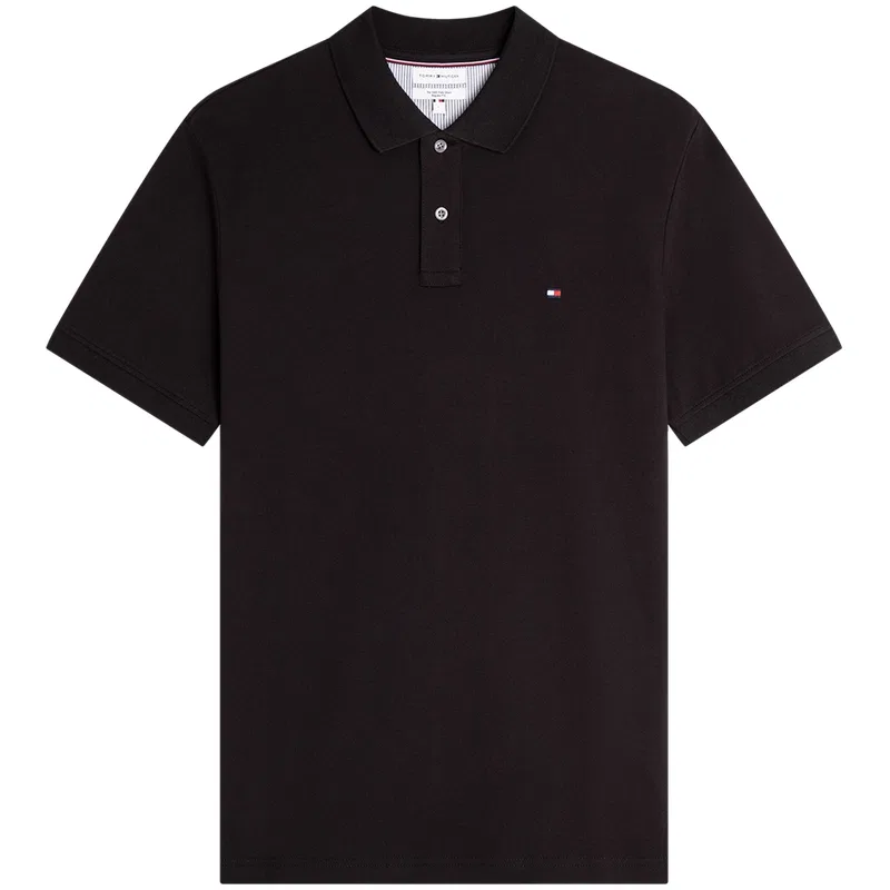 Поло moderate fit, Tommy Hilfiger, Obsidian Black