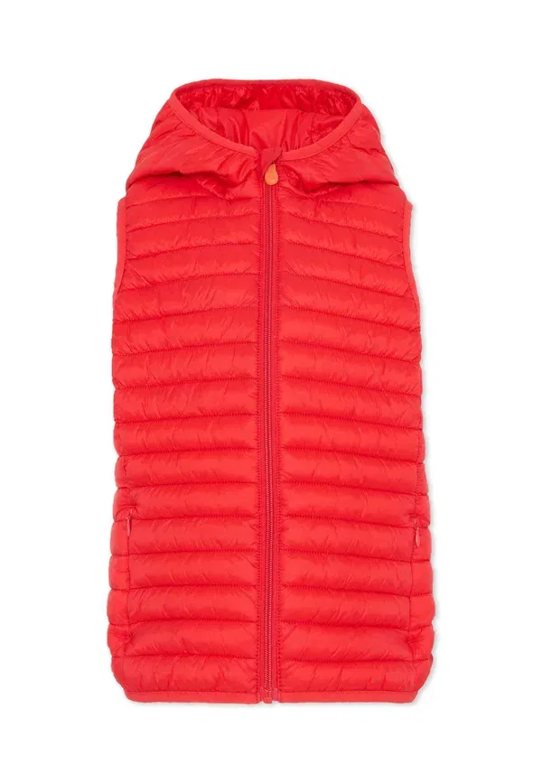 Жилет с капюшоном Smanicato unisex Save The Duck, Red, красный