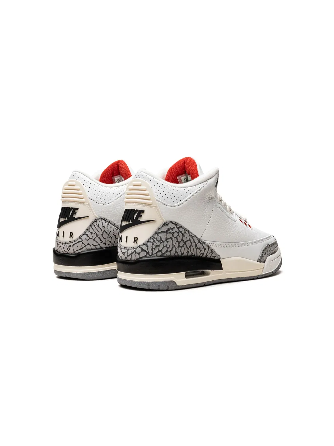 Кроссовки Air Jordan 3 Retro, белый — фото 2