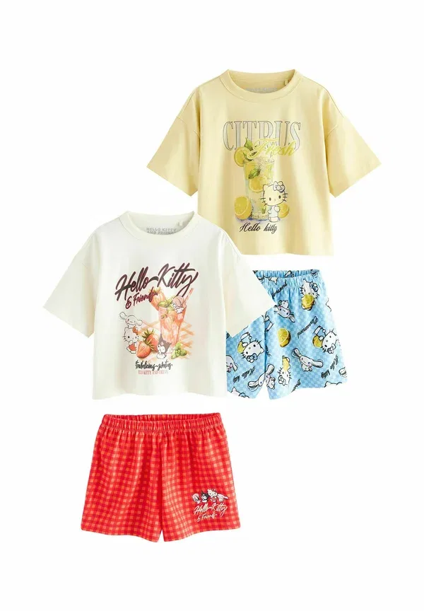 Пижамный комплект с Hello Kitty, Regular Fit, Next, красный/синий