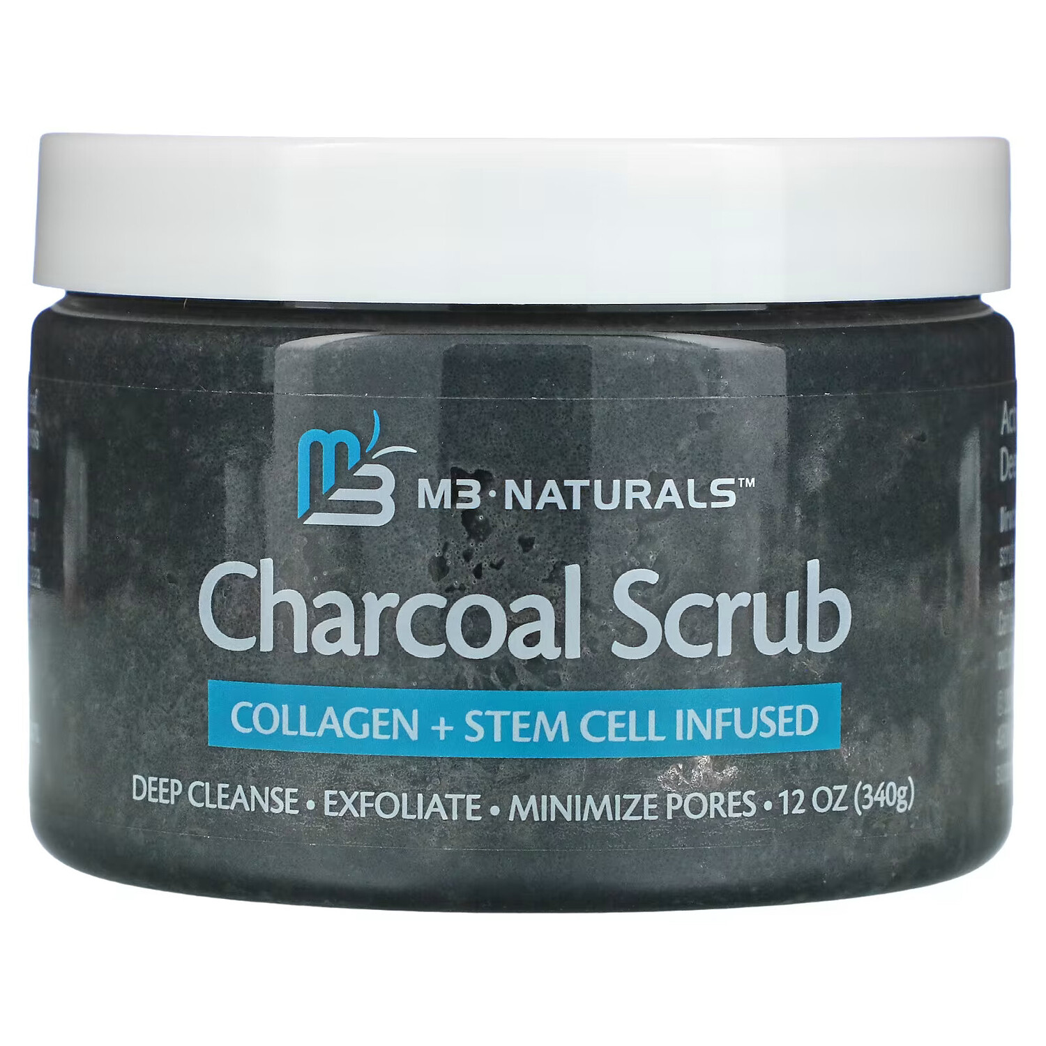 

M3 Naturals, Угольный скраб, 340 г (12 унций)