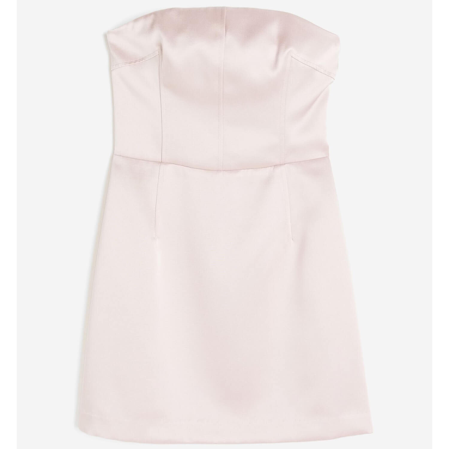 

Платье H&M Bandeau Mini, светло-розовый