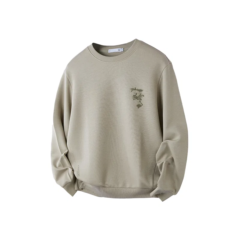 Детский свитшот с принтом The Mountain Collection HLA, Pea Green 94