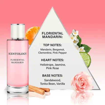 Парфюмерная вода Scentology Floriental Mandarin Perfume For Women Eau De Parfum, 100 мл