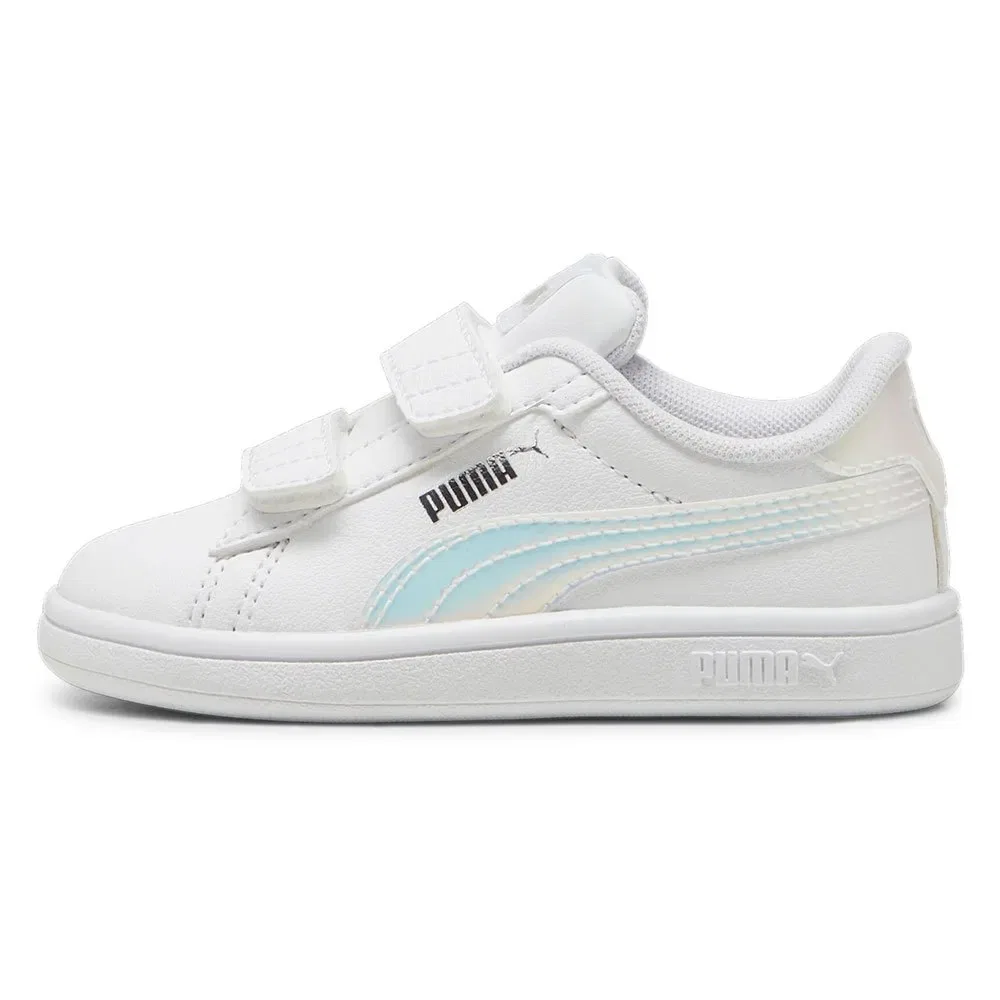 Кроссовки Smash 30 Holo 20 V Puma, белый — фото 4