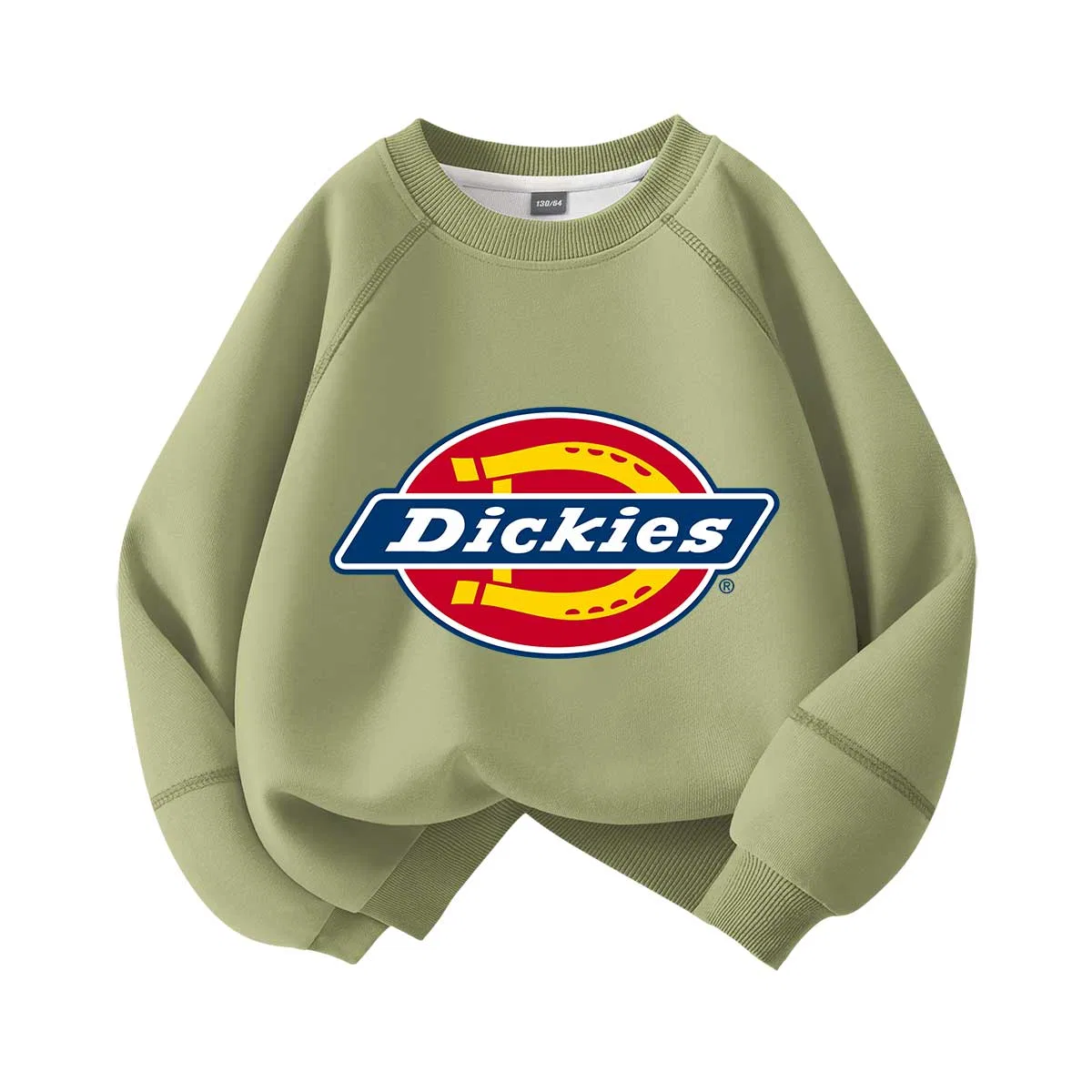 Детский свитшот с круглым вырезом Dickies, Standard Mugwort Green