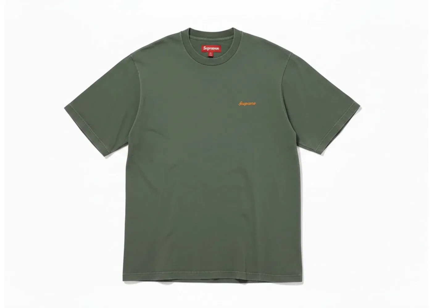 Мужской топ с эффектом wash Green Supreme