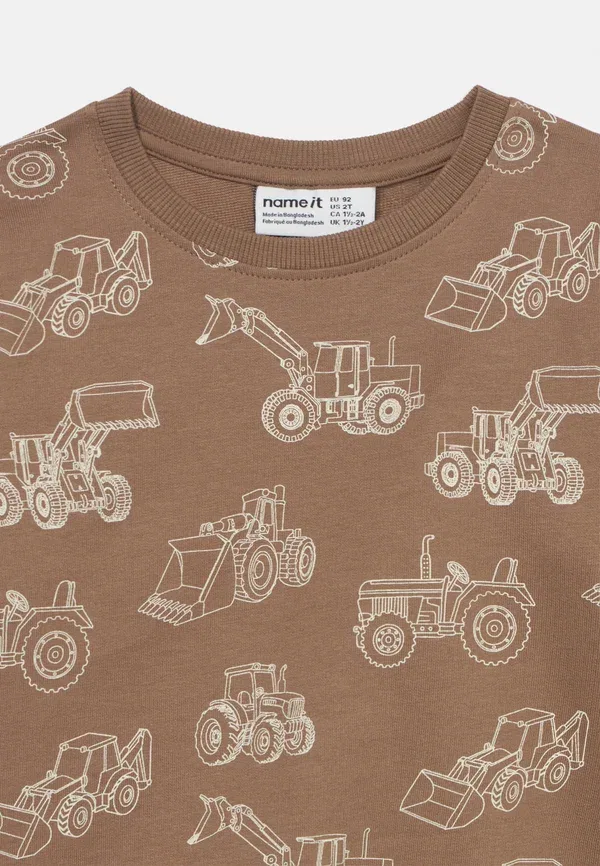 Худи с принтом Vehicles Name It, fossil — фото 4