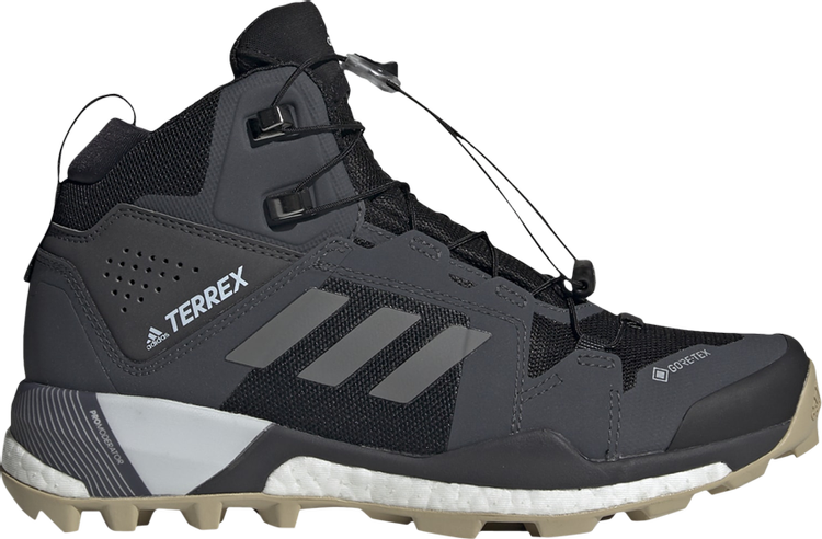 Кроссовки Adidas Wmns Terrex Skychaser XT Mid GTX 'Core Black', черный - фото