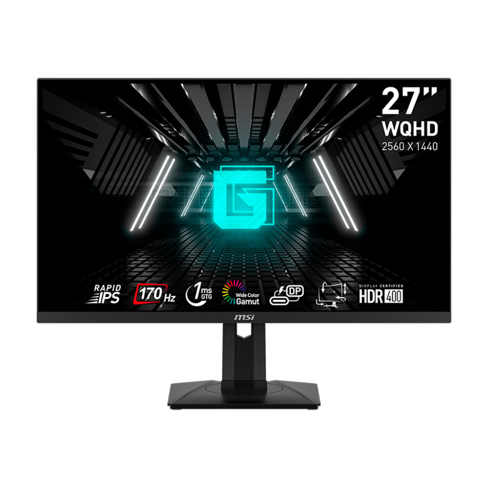 

Игровой монитор MSI G274QPF, 27", 2560x1440, 170 Гц, Rapid IPS, Черный