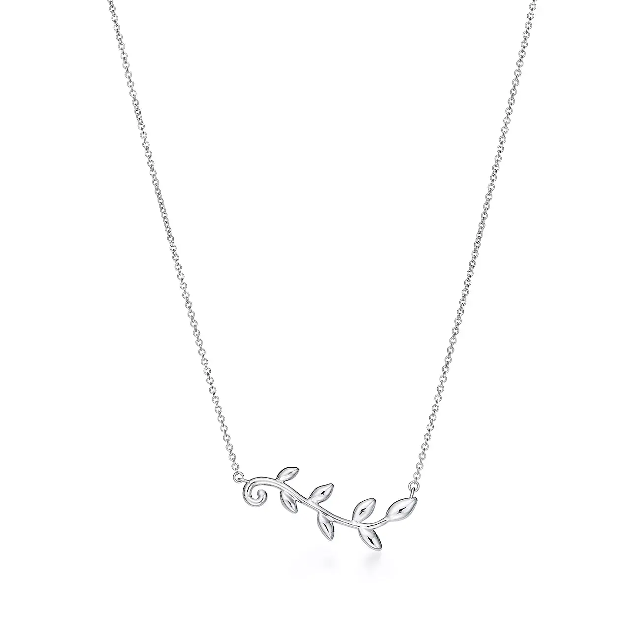 

Колье Tiffany & Co. x Paloma Picasso Olive Leaf Vine, серебро