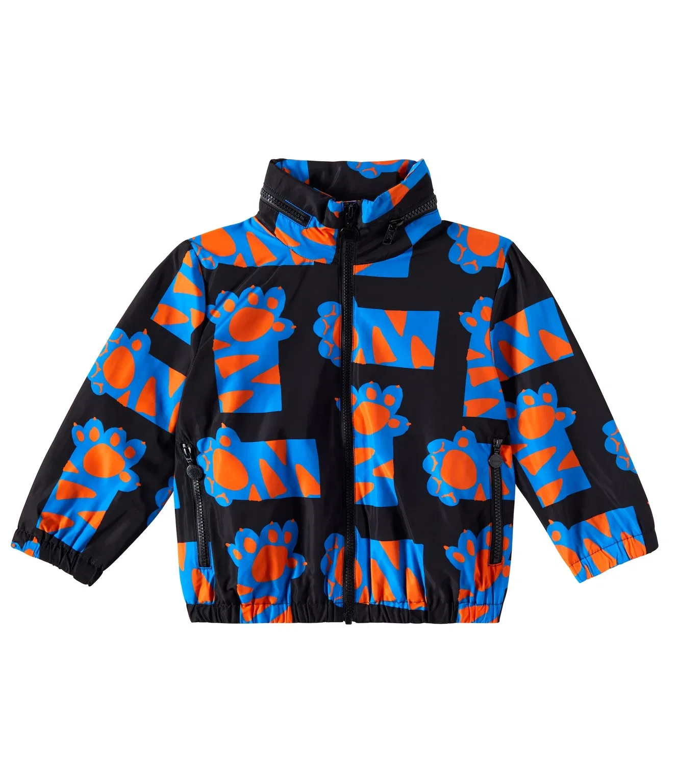 Легкая куртка с принтом Stella Mccartney Kids, черный