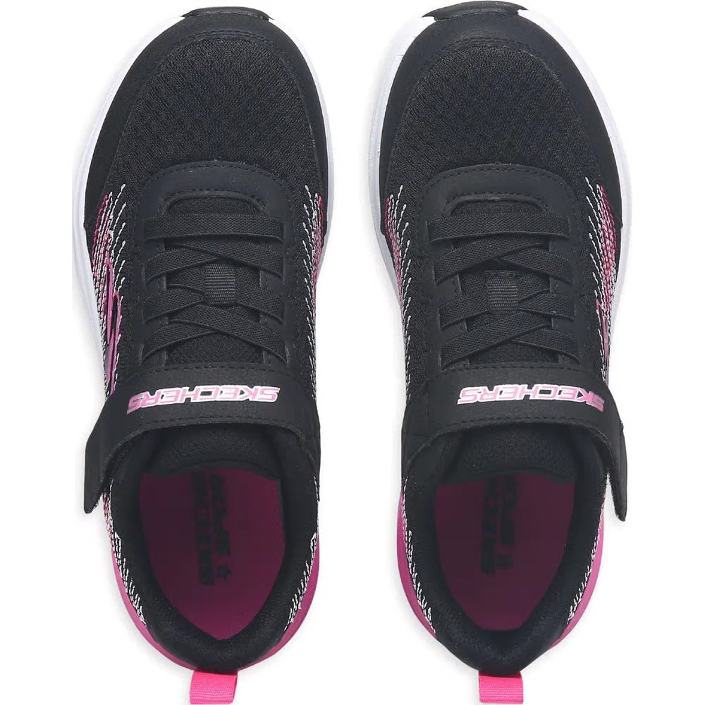 Детские спортивные кроссовки Elite Sport Pulse Skechers, Black/Pink — фото 4