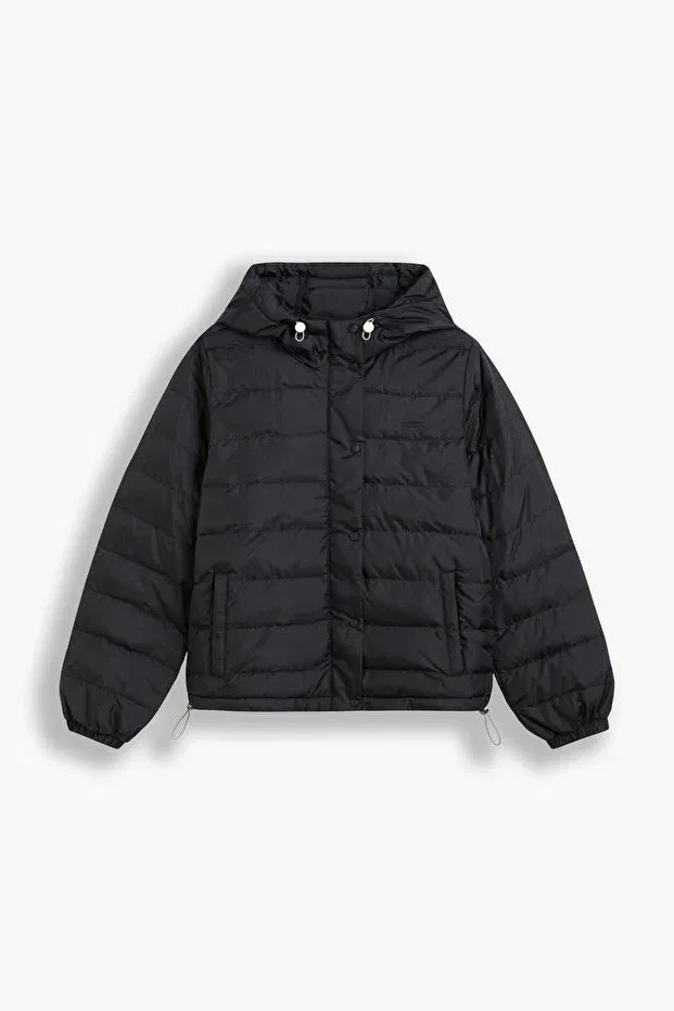 Женская куртка-пуховик с капюшоном Edıe packable jacket cavıar Levi'S, Standard — фото 4
