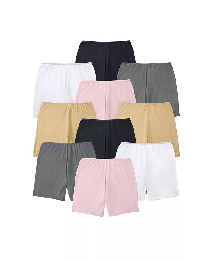 

Хлопковые боксеры больших размеров (10 шт.) Comfort Choice, мультиколор
