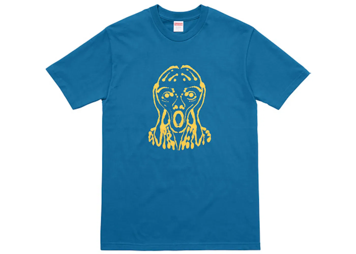 Мужская футболка с принтом Supreme Tee Supreme, Deep Blue