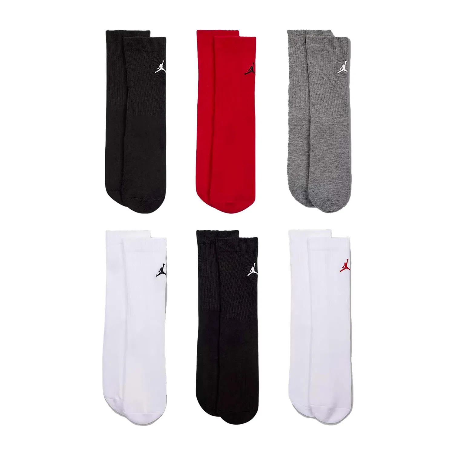 Детские носки с плоским трикотажем Jhn Everyday Essentials Jordan, Red