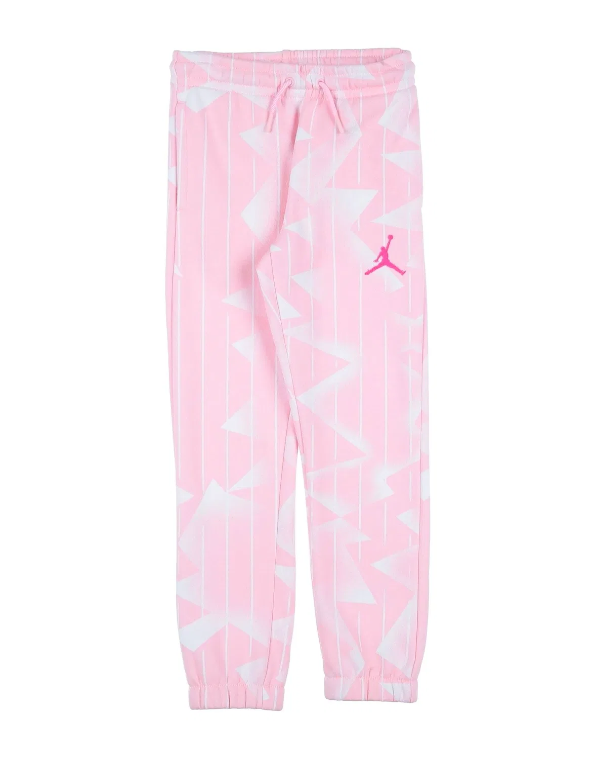Детские спортивные штаны для девочек с принтом Jdg Essentials Aop Flc Pant JORDAN, розовый