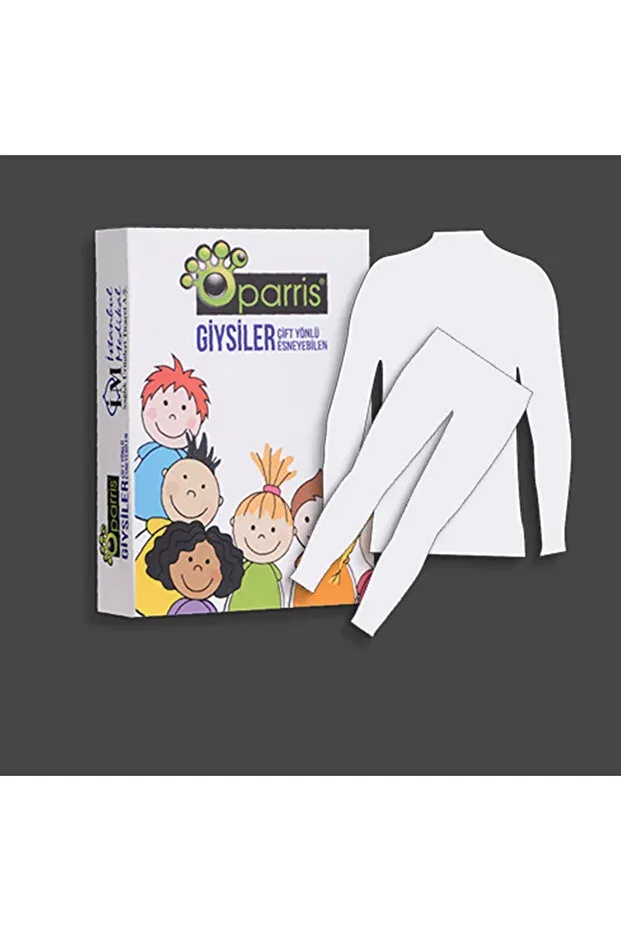 Детские леггинсы для девочек однотонные Parris, White