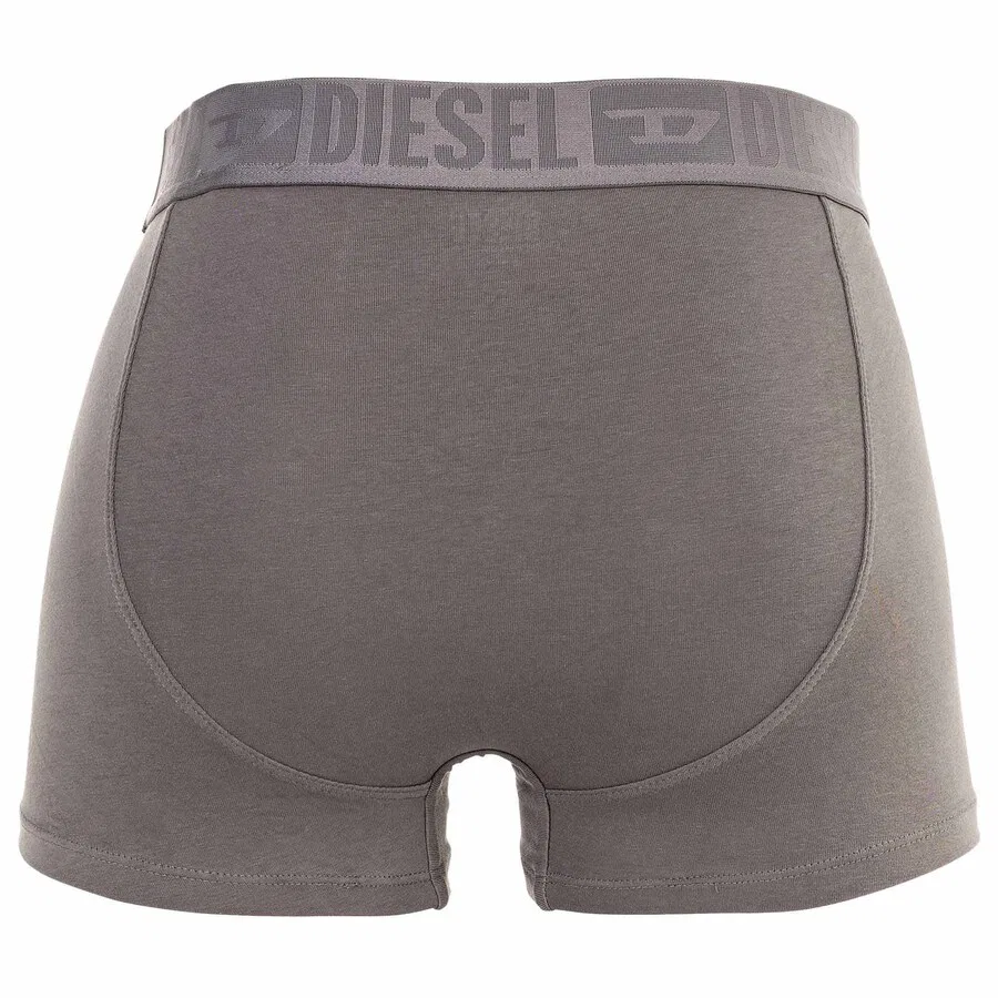 Боксерские шорты DIESEL в графитовом, светло-сером и черном цветах — фото 3