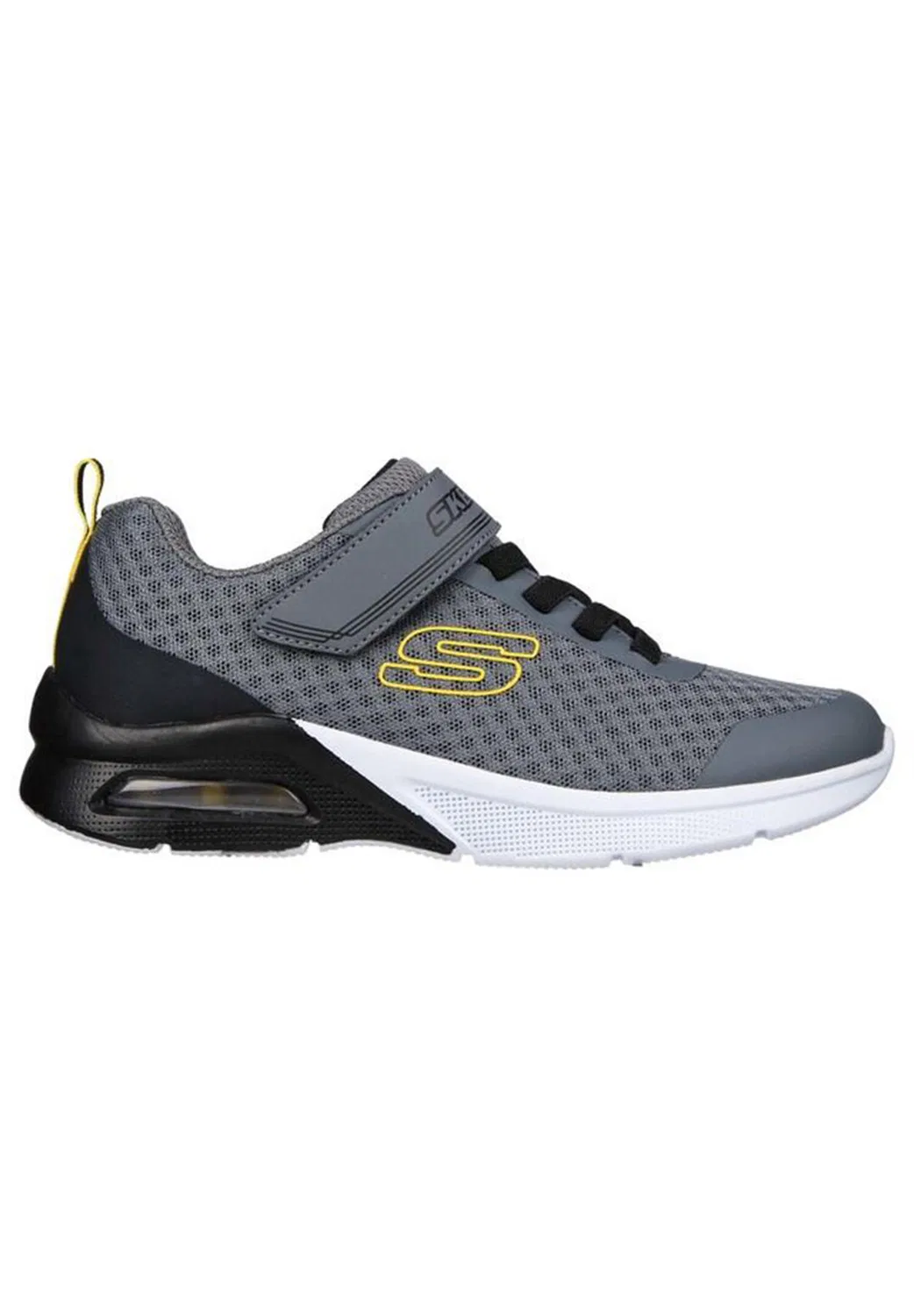 Детские кроссовки для девочек и мальчиков с воздушной подошвой MICROSPEC MAX GORVIX Skechers, Grau — фото 2