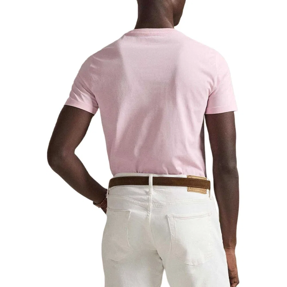 Мужская футболка с коротким рукавом Polo Ralph Lauren, Pink — фото 4