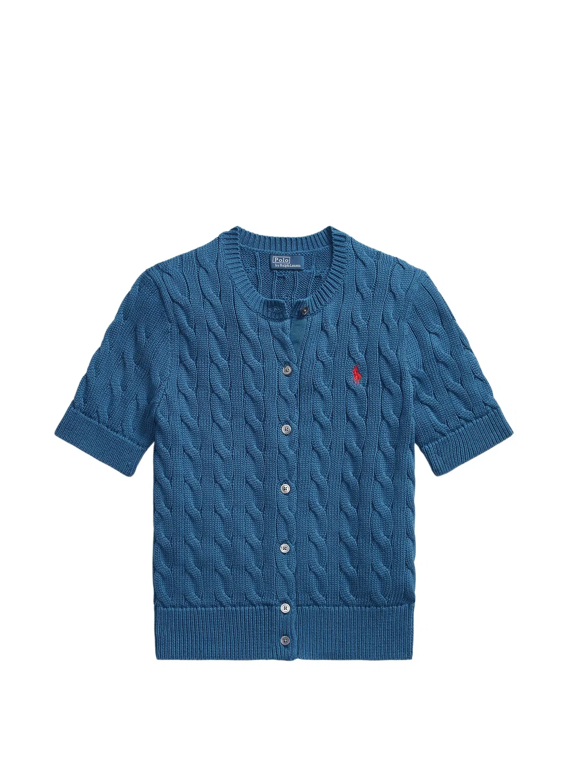 Polo Ralph Lauren Кардиган с коротким рукавом, синий