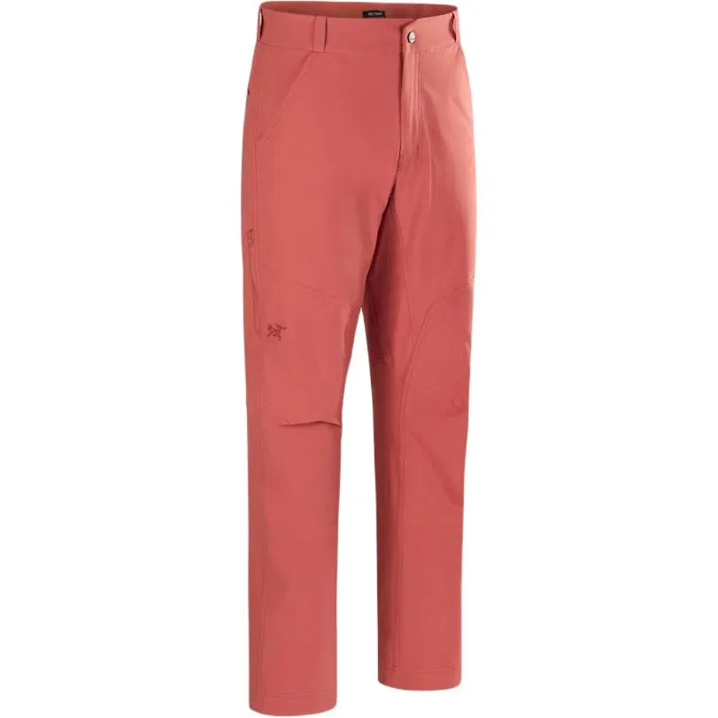 Мужские повседневные брюки Arcteryx Cronin, Crimson Rock Red