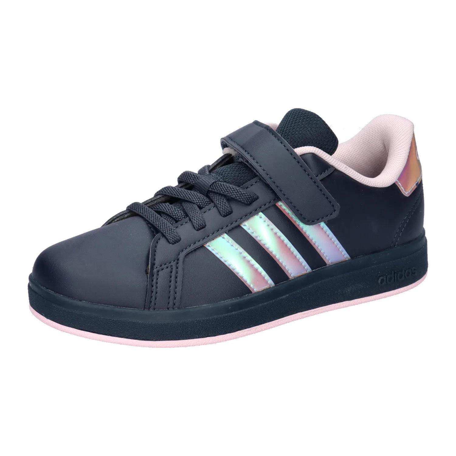 Детские кроссовки на липучке GRAND COURT 2.0 EL C Adidas, Dunkelblau