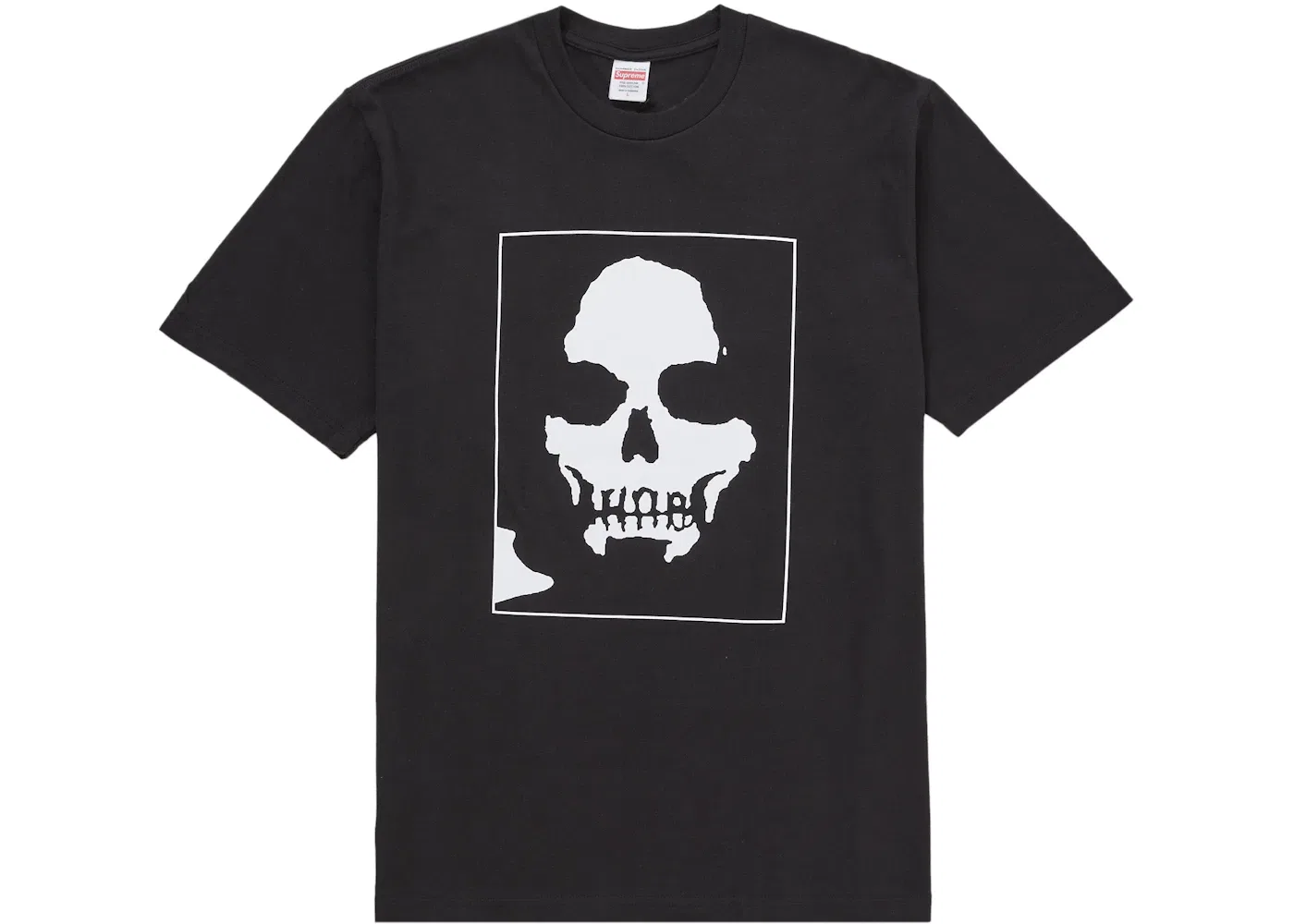 Мужская футболка с принтом Number (N)ine Manson Tee Supreme, Black