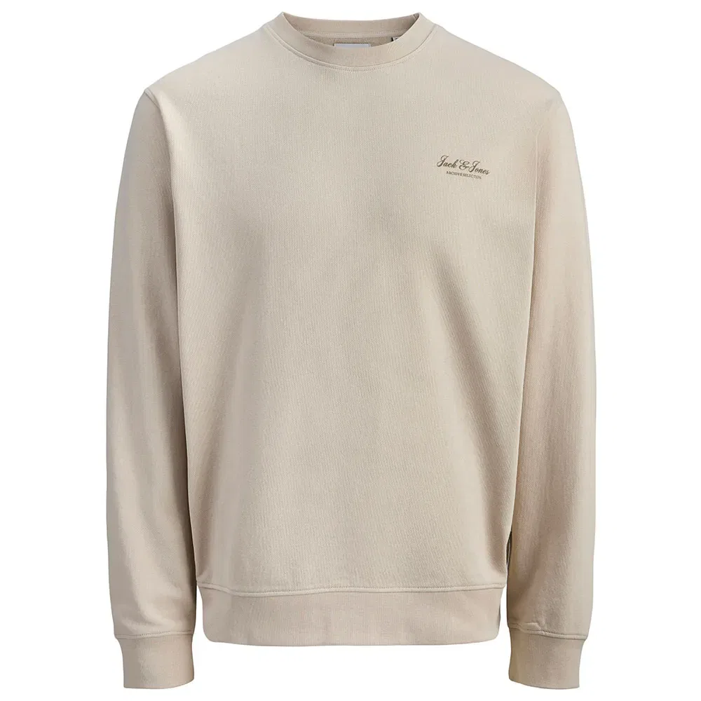 Свитшот Graphic Jack & Jones, бежевый
