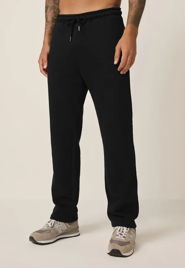 Брюки спортивные из хлопка и полиэстера Regular fit - straight fit joggers 2 pack Next, черный