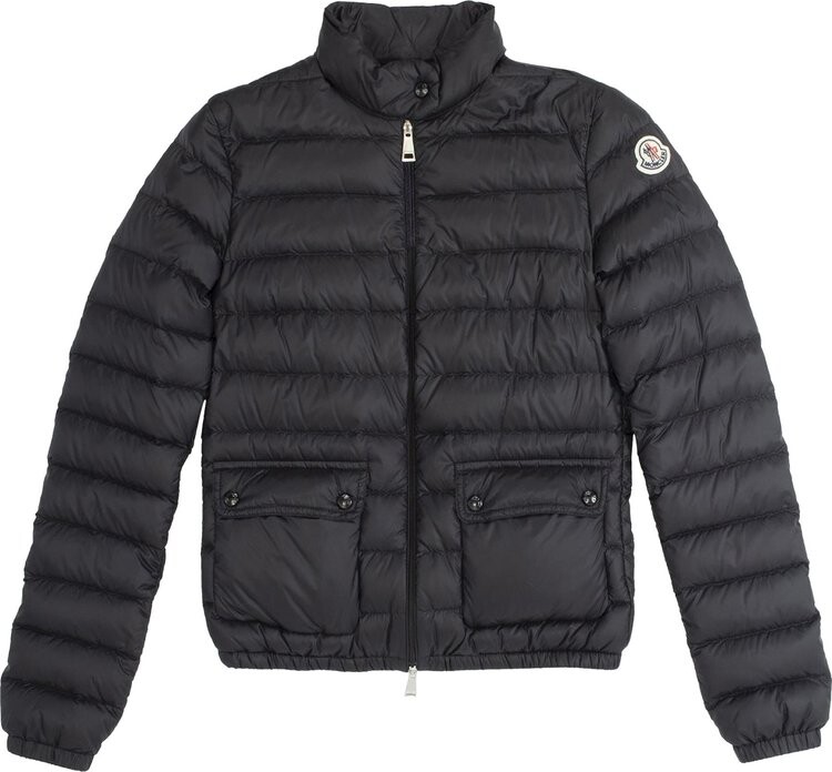 

Куртка Moncler Lans Full Zip Jacket 'Black', черный
