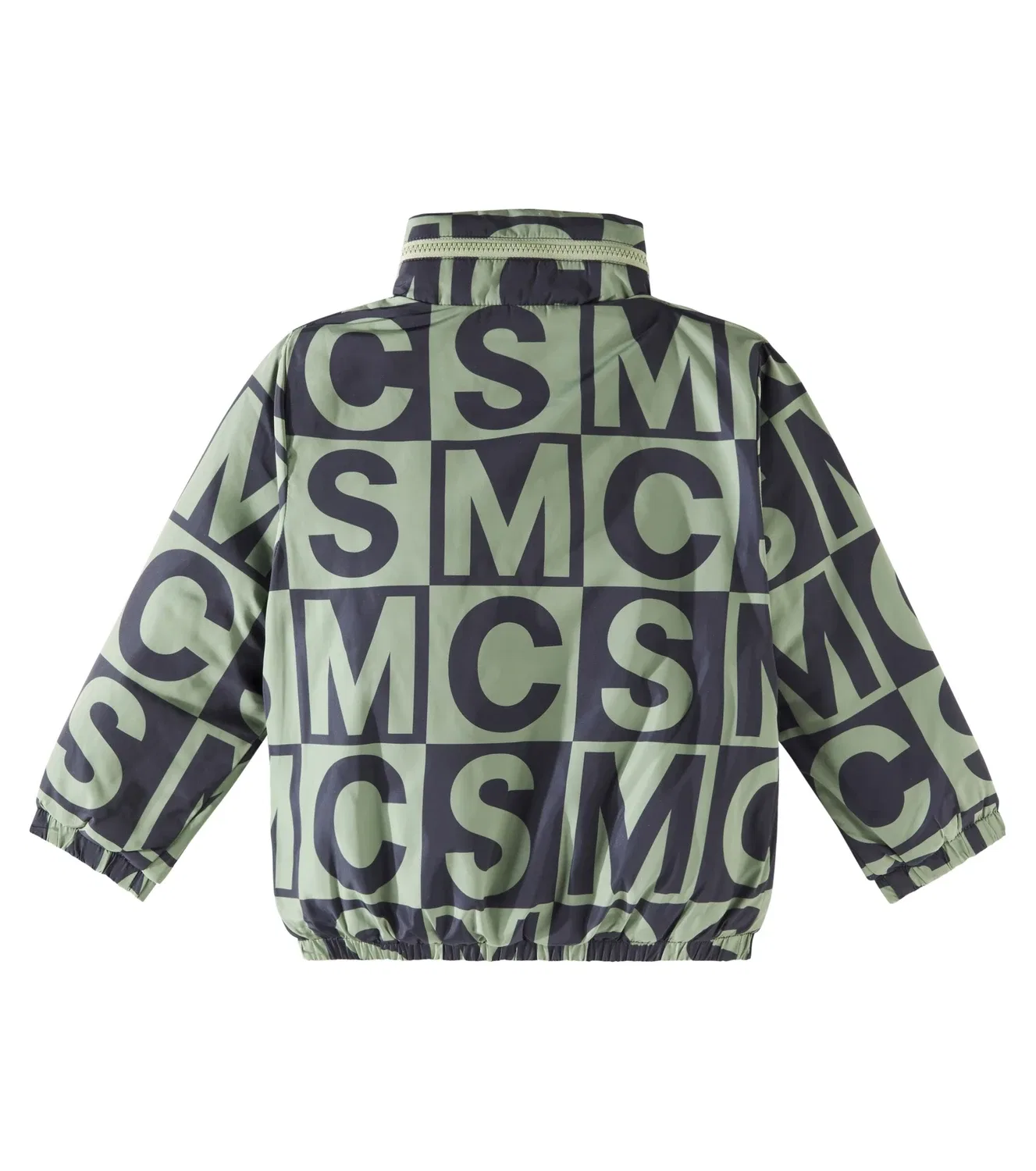 Легкая куртка с принтом Stella Mccartney Kids, зеленый — фото 3