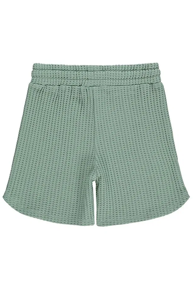 Детские шорты для мальчиков вафельные Civil Boys, Cascade Green — фото 2