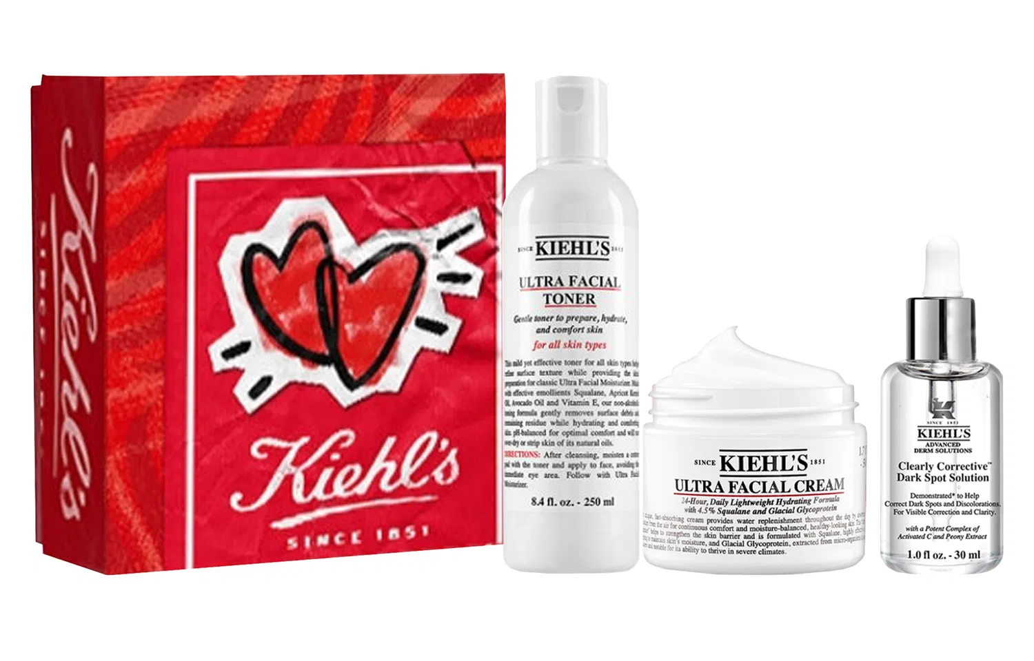 Набор уходовой косметики увлажняющий Kiehl's, High Hydration, 250 мл + 50 мл — фото 4