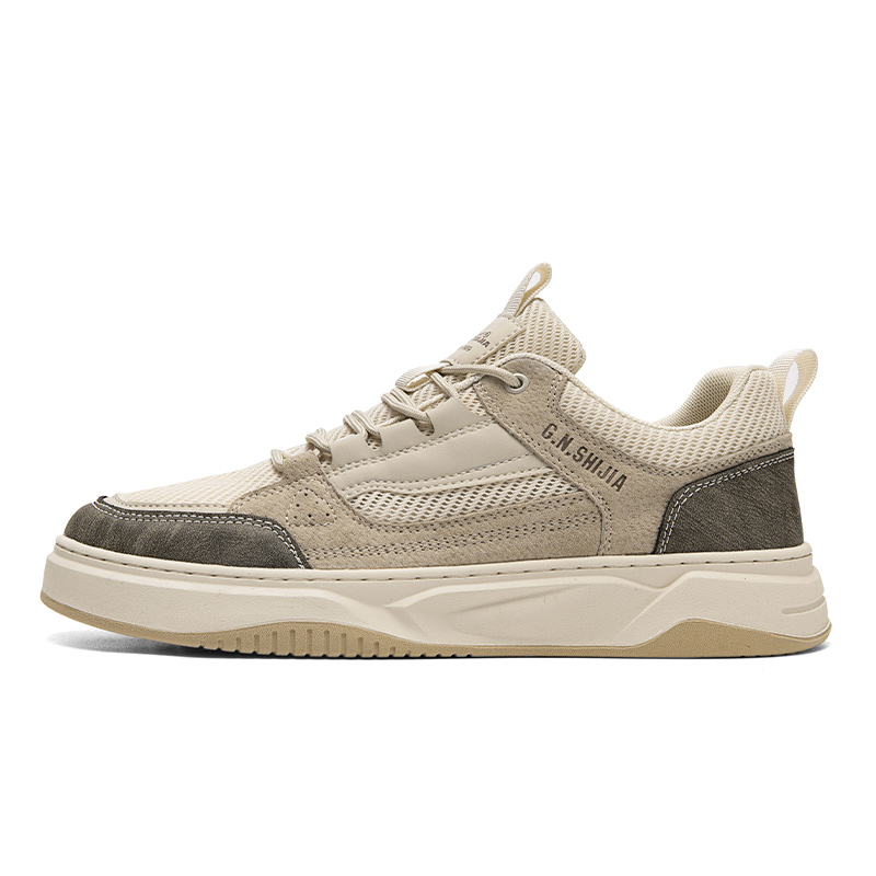 

Мужские скейтерские кеды Low Top G.N.SHIJIA, черные (дышащие)