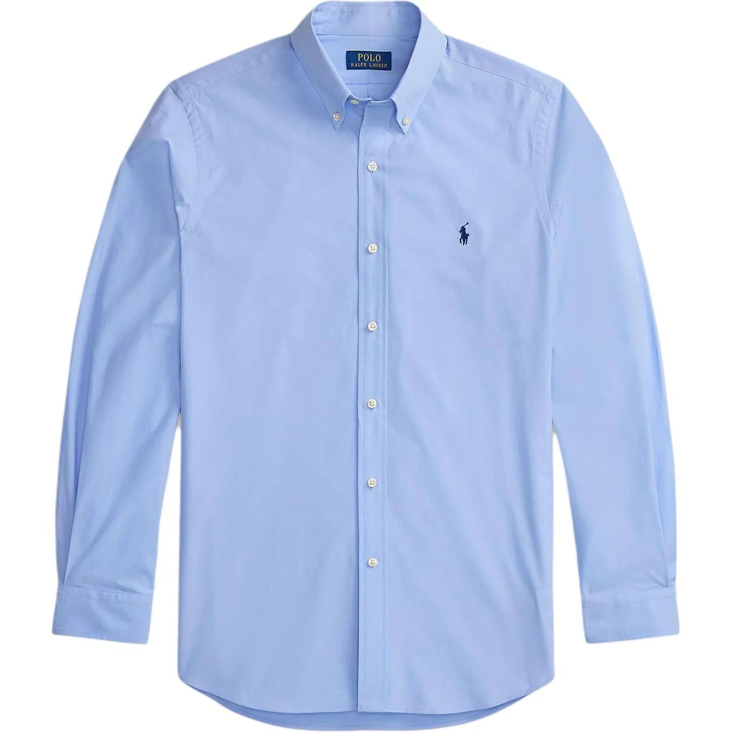 Мужская рубашка с воротником с острыми концами Blue Polo Ralph Lauren