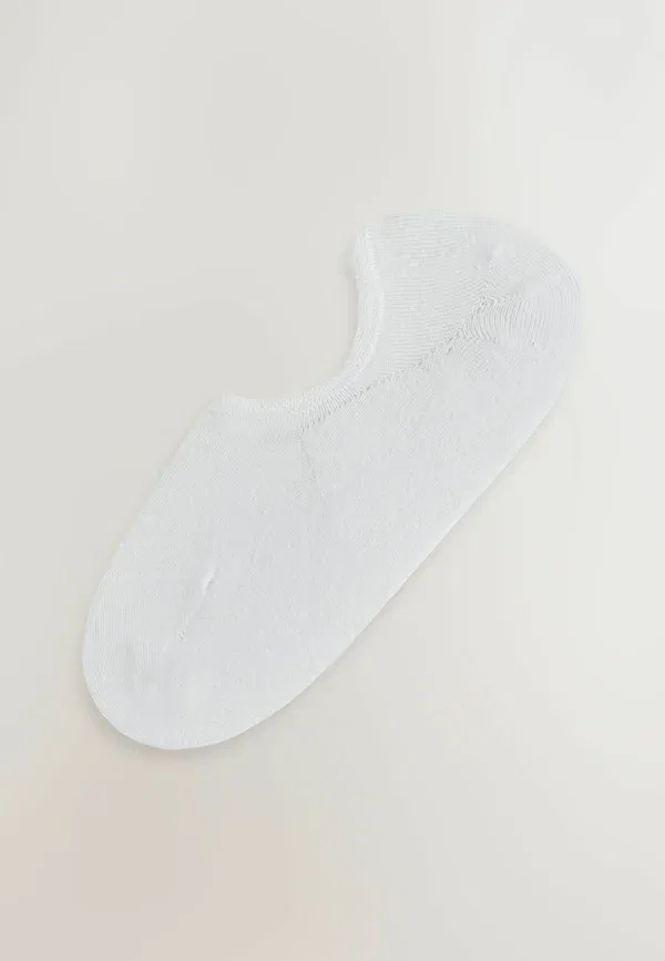 Носки невидимки 5 пар, хлопок, Invisible socks 5 pack, Next, grey, white, белый/черный/серый — фото 3