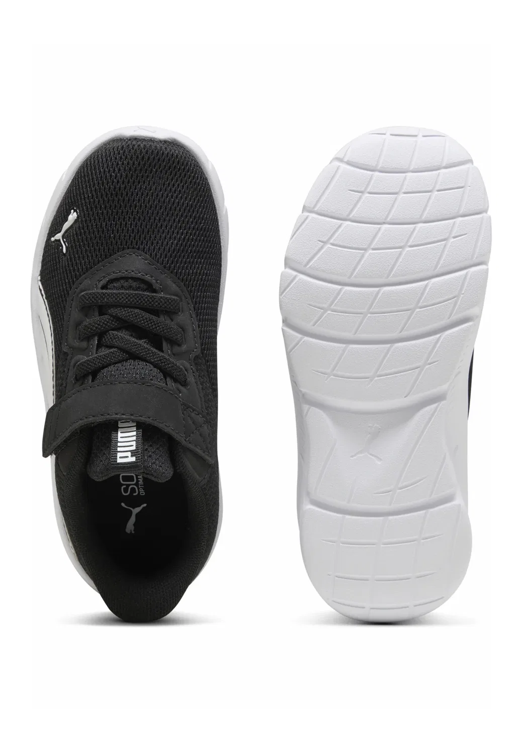 Кроссовки Flexfocus modern ac+ ps унисекс Puma, Black- White — фото 3