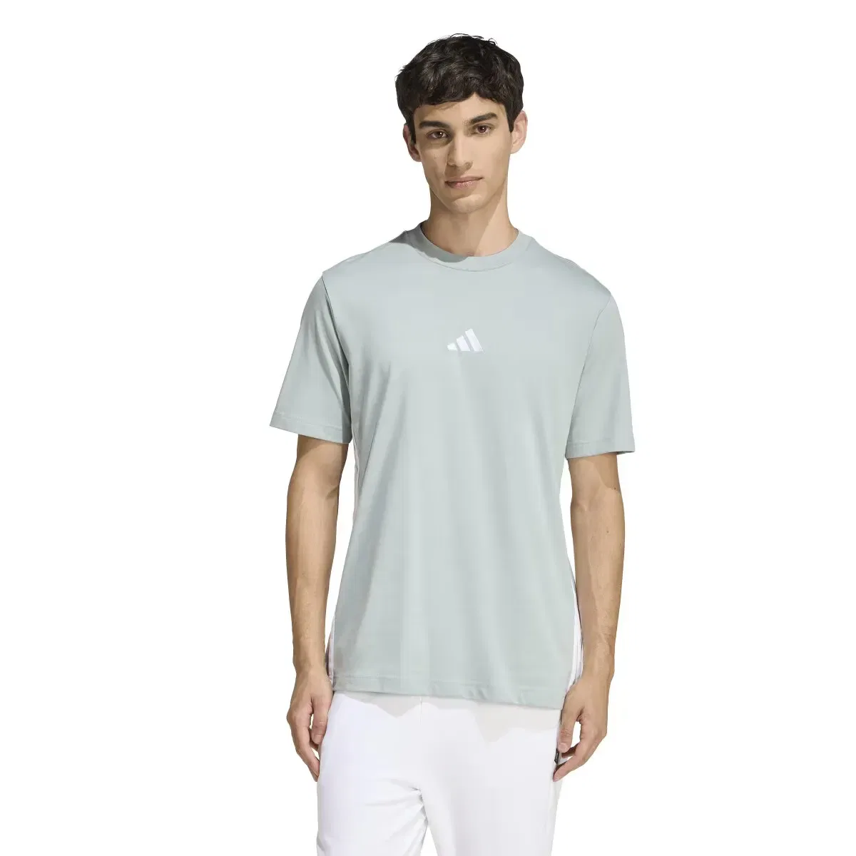 Мужская футболка хлопковая adidas, Verde