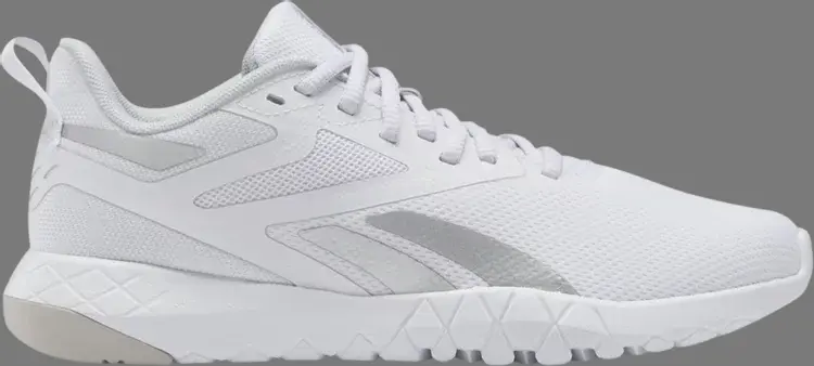 

Кроссовки wmns flexagon force 4 'white silver metallic' Reebok, белый